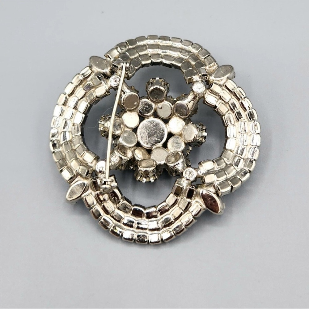 Multicolor Crystal Brooch - Picture 5 of 16